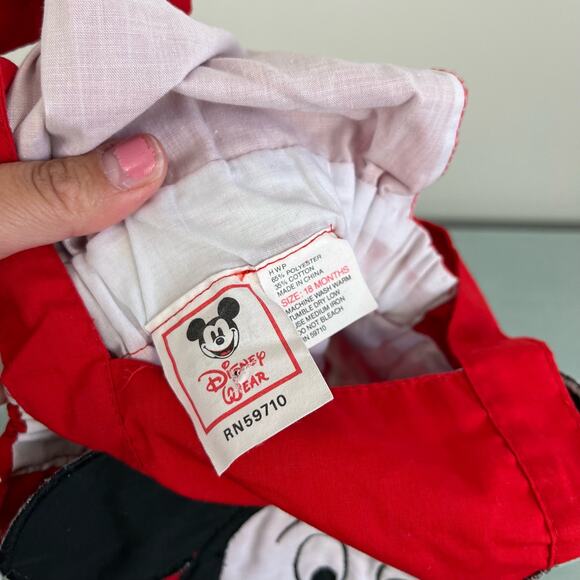 Vintage Disney Wear Mickey Romper 18 Months - Picture 5 of 8